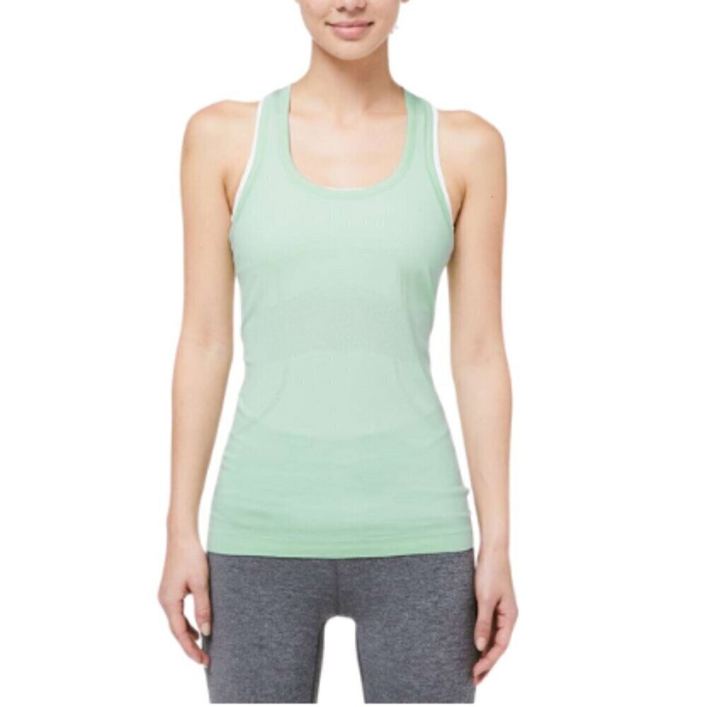 Lululemon Womens 4 Swiftly Tech Racerback Misty Mint